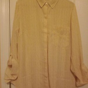 New ladies Apt. 9 dress shirt size L